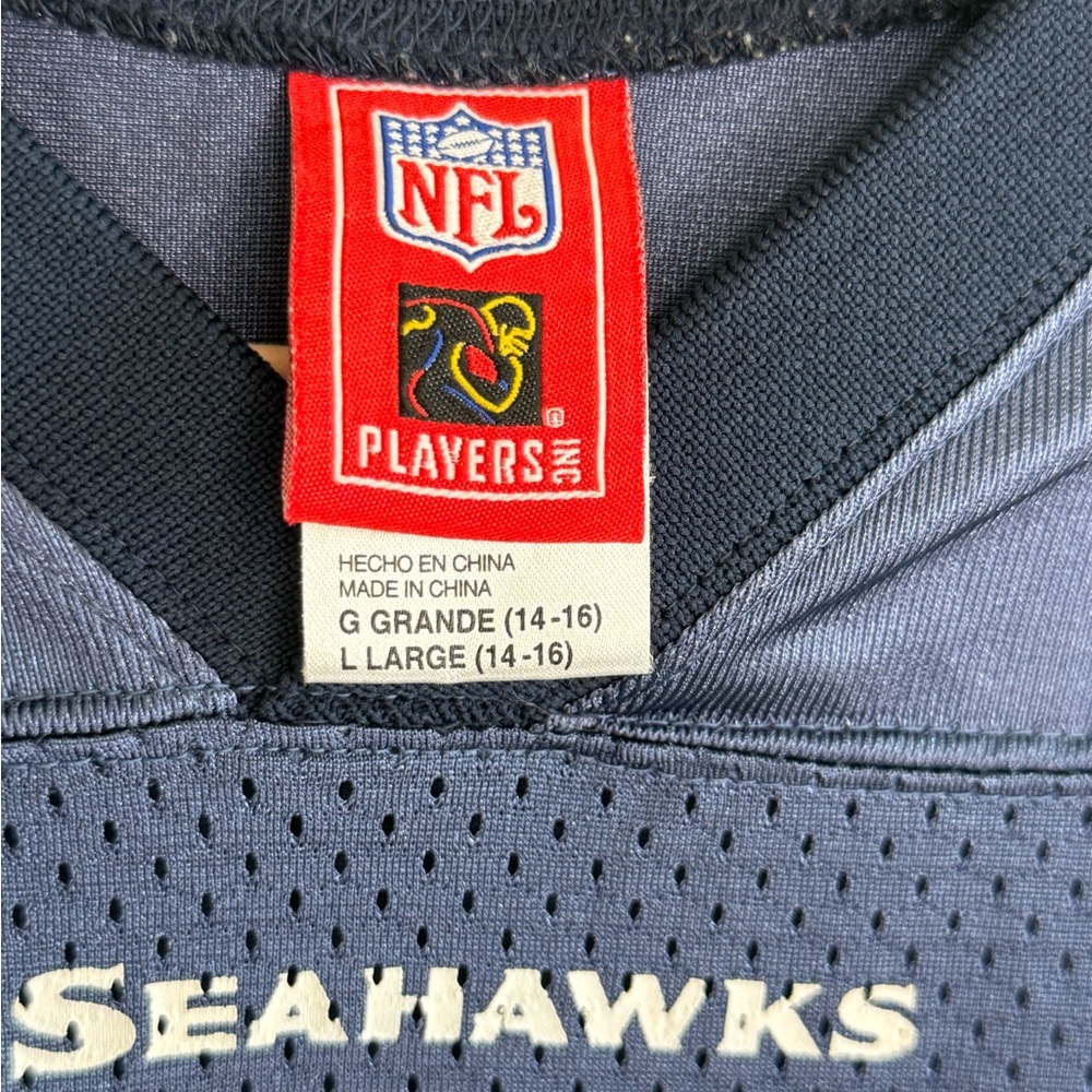 Seattle Seahawks Youth Hasselbeck NFL Jersey - Picture 3 of 10